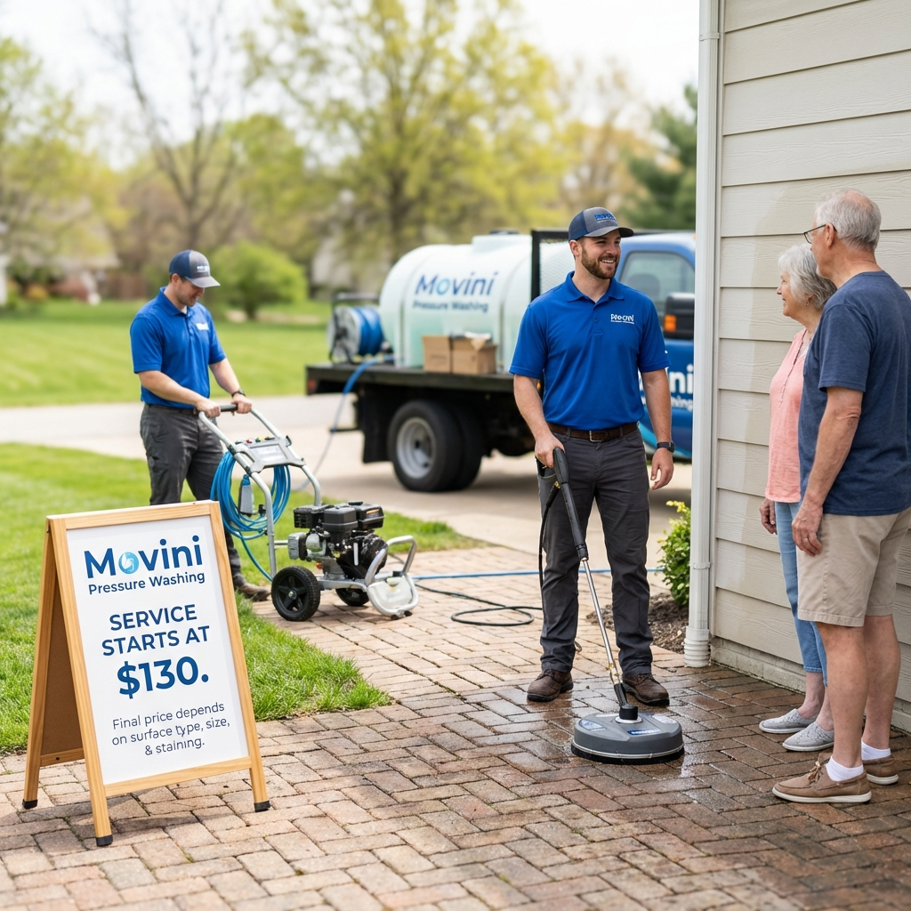 Movini pressure washer